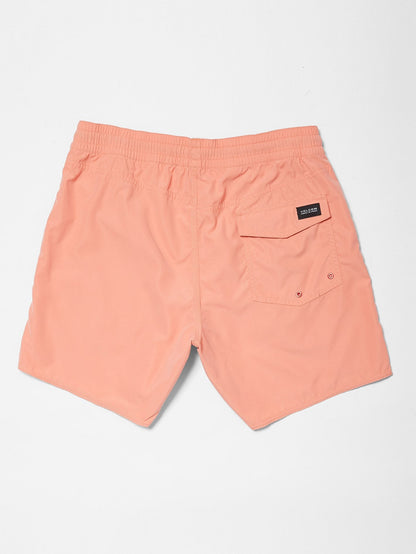 Lido Solid Trunk 16" Boardshort - Clay Orange