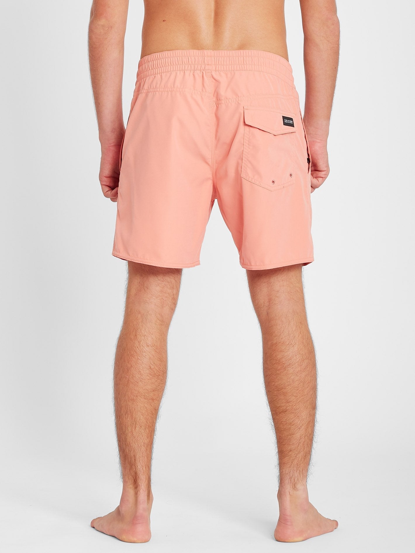 Lido Solid Trunk 16" Boardshort - Clay Orange