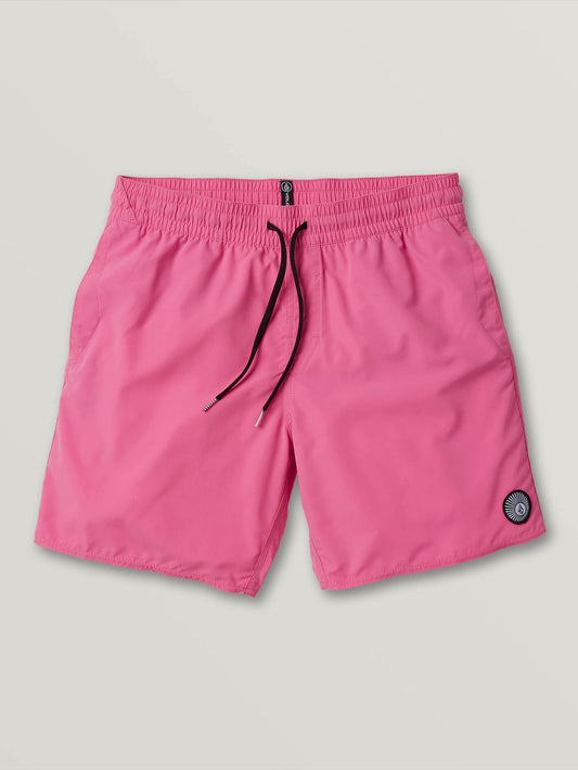Lido Solid Trunk 16" Boardshort - Desert Pink