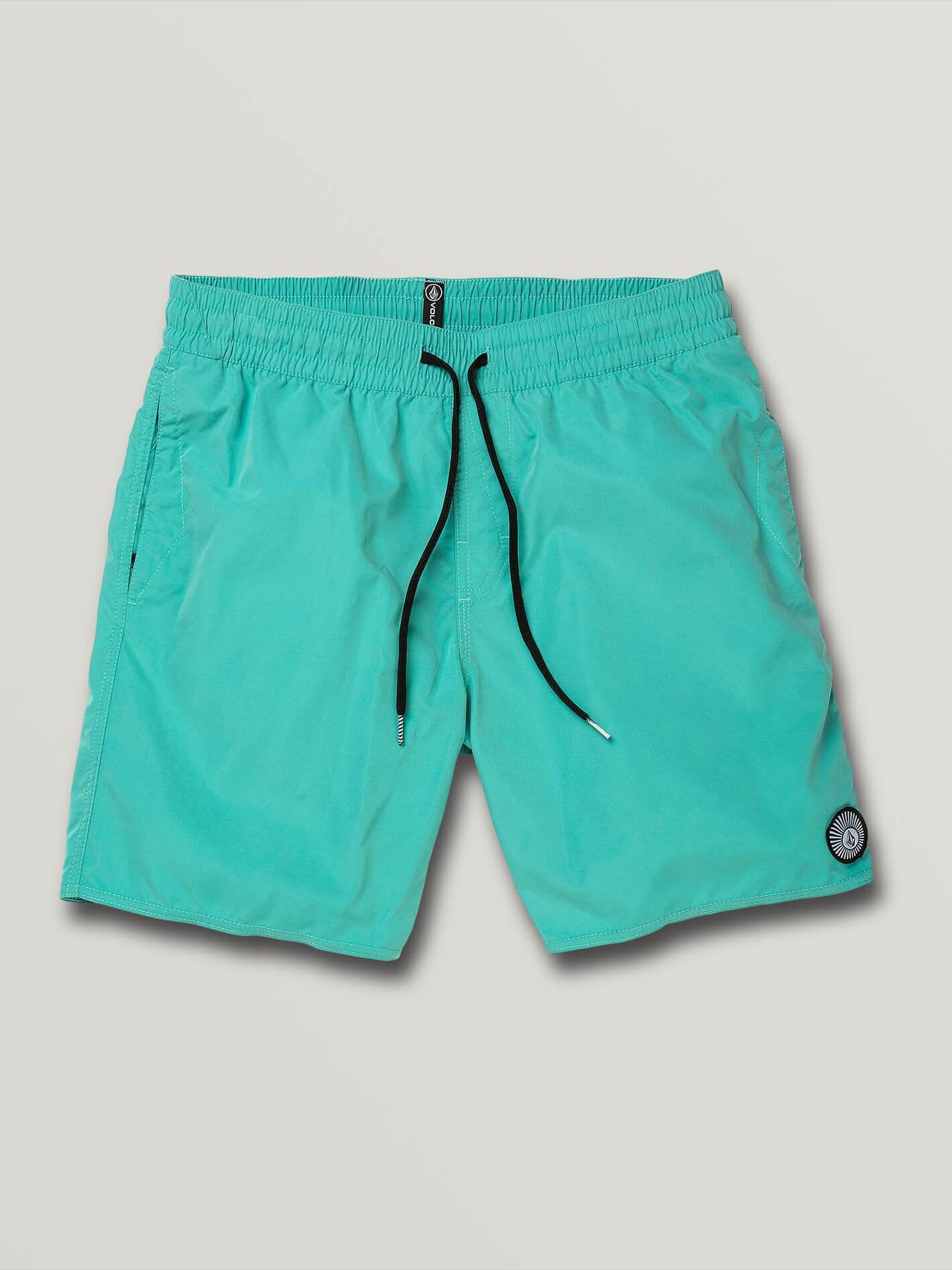 Lido Solid Trunk 16" Boardshort - Mysto Green