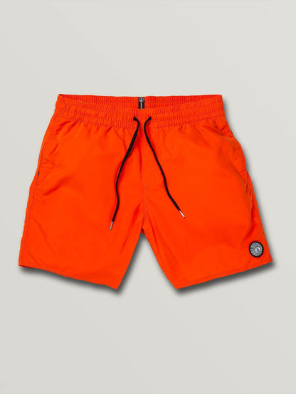 Lido Solid Trunk 16" Boardshort - Pepper Red