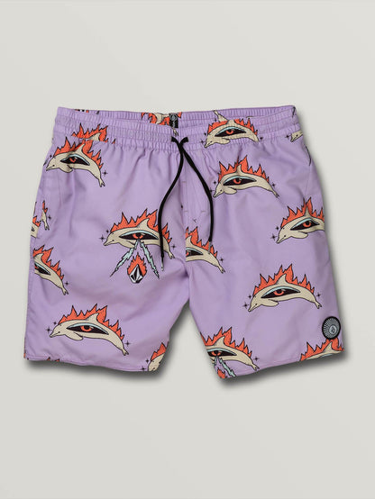 Bottle O Trunk 17" Boardshort - Lilac