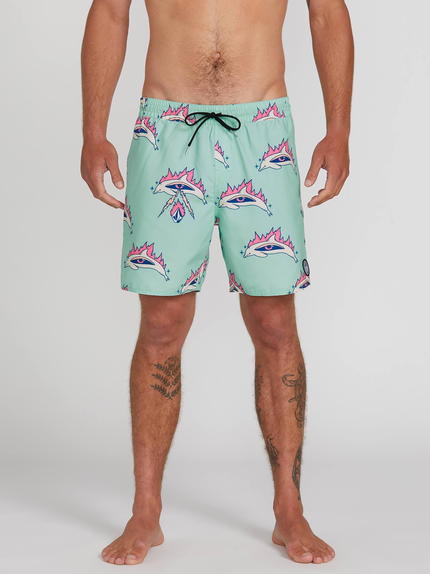 Bottle O Trunk 17" Boardshort - Resin Blue