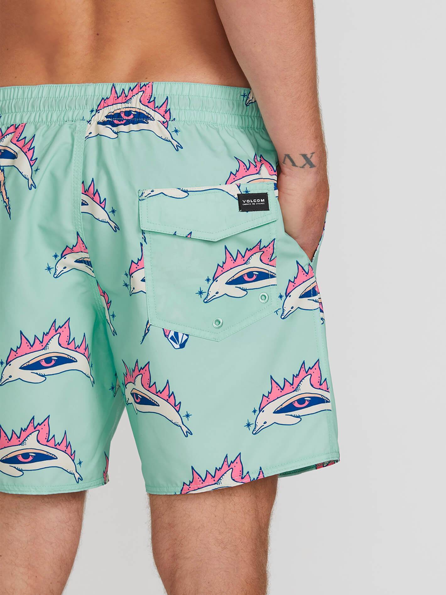 Bottle O Trunk 17" Boardshort - Resin Blue