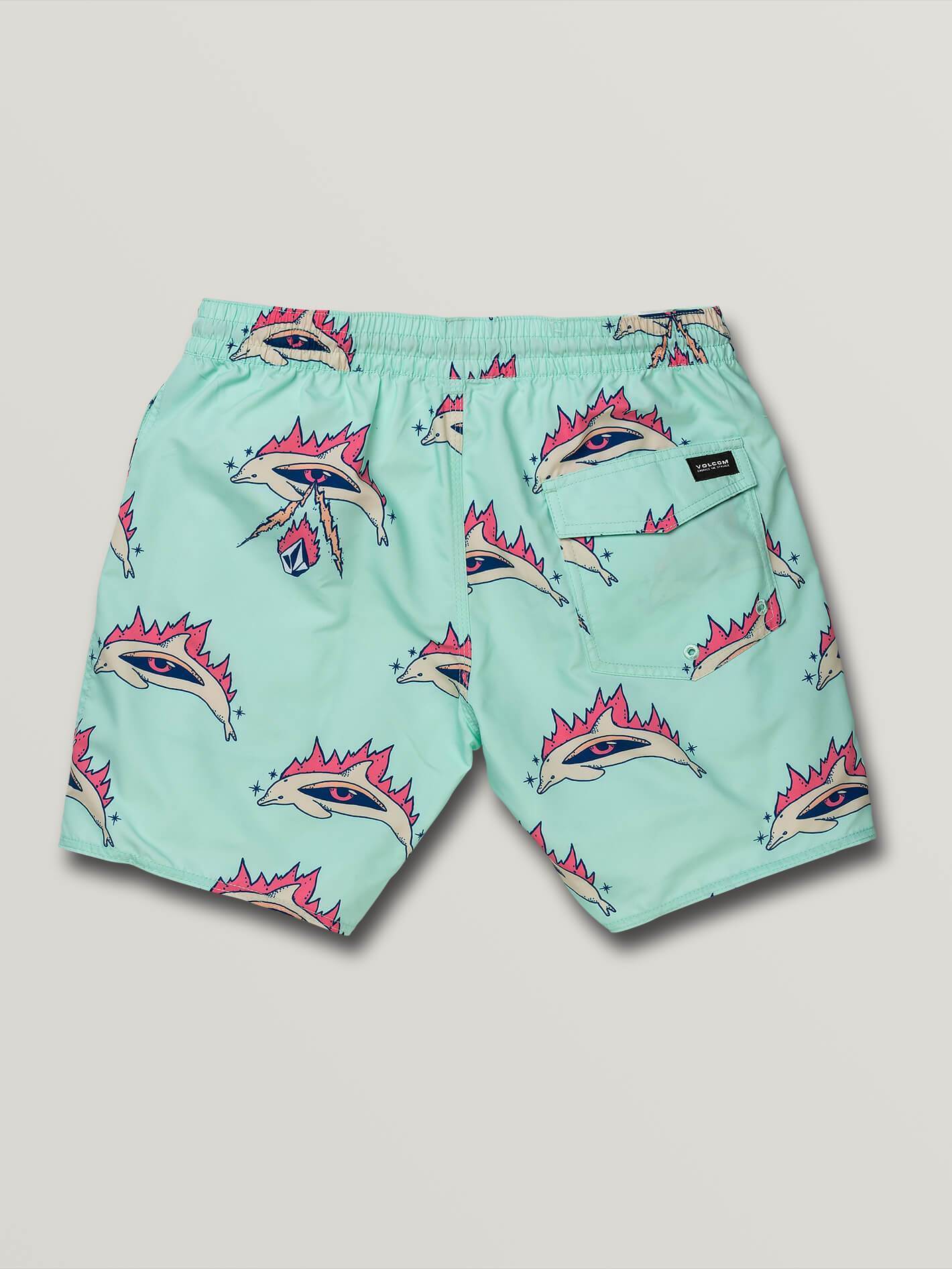 Bottle O Trunk 17" Boardshort - Resin Blue