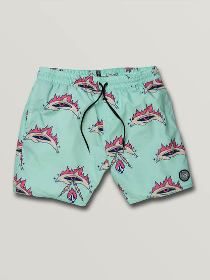 Bottle O Trunk 17" Boardshort - Resin Blue