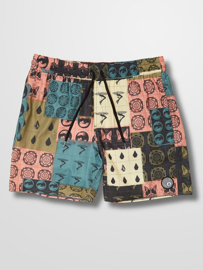 Tropic Blotter Trunk 17" Boardshort - Multi