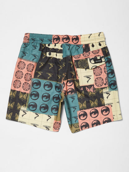 Tropic Blotter Trunk 17" Boardshort - Multi