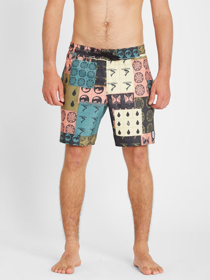 Tropic Blotter Trunk 17" Boardshort - Multi