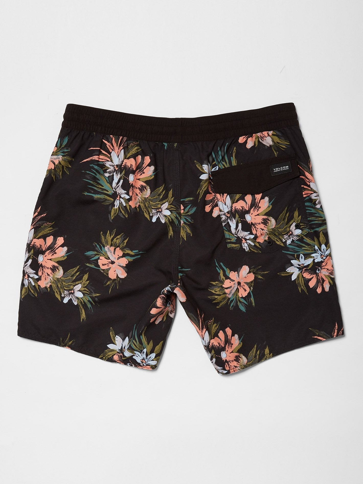 Earthly Delight Trunk 17" Boardshort - Black