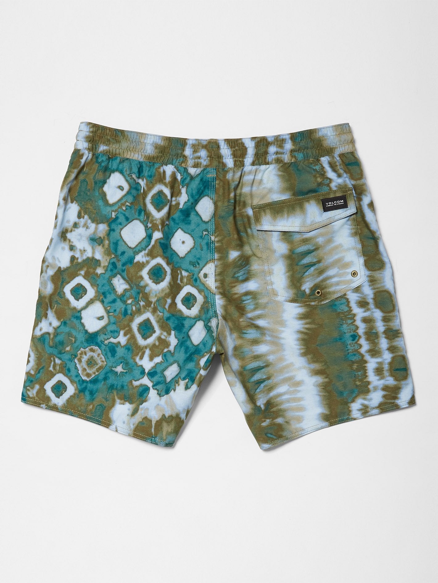 Earthly Delight Trunk 17" Boardshort - Spruce Green
