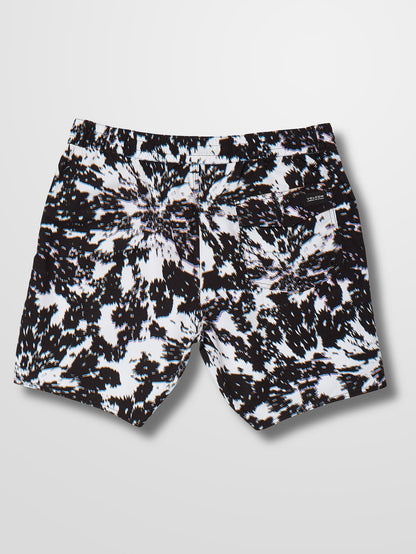 Earthly Delight Trunk 17" Boardshort - White
