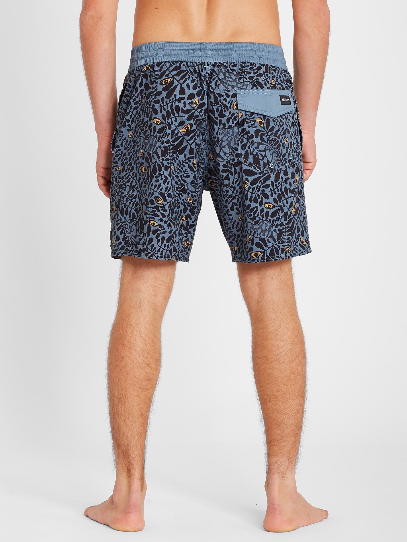 Strange Daze Paisley Trunk 17" Boardshort - China Blue