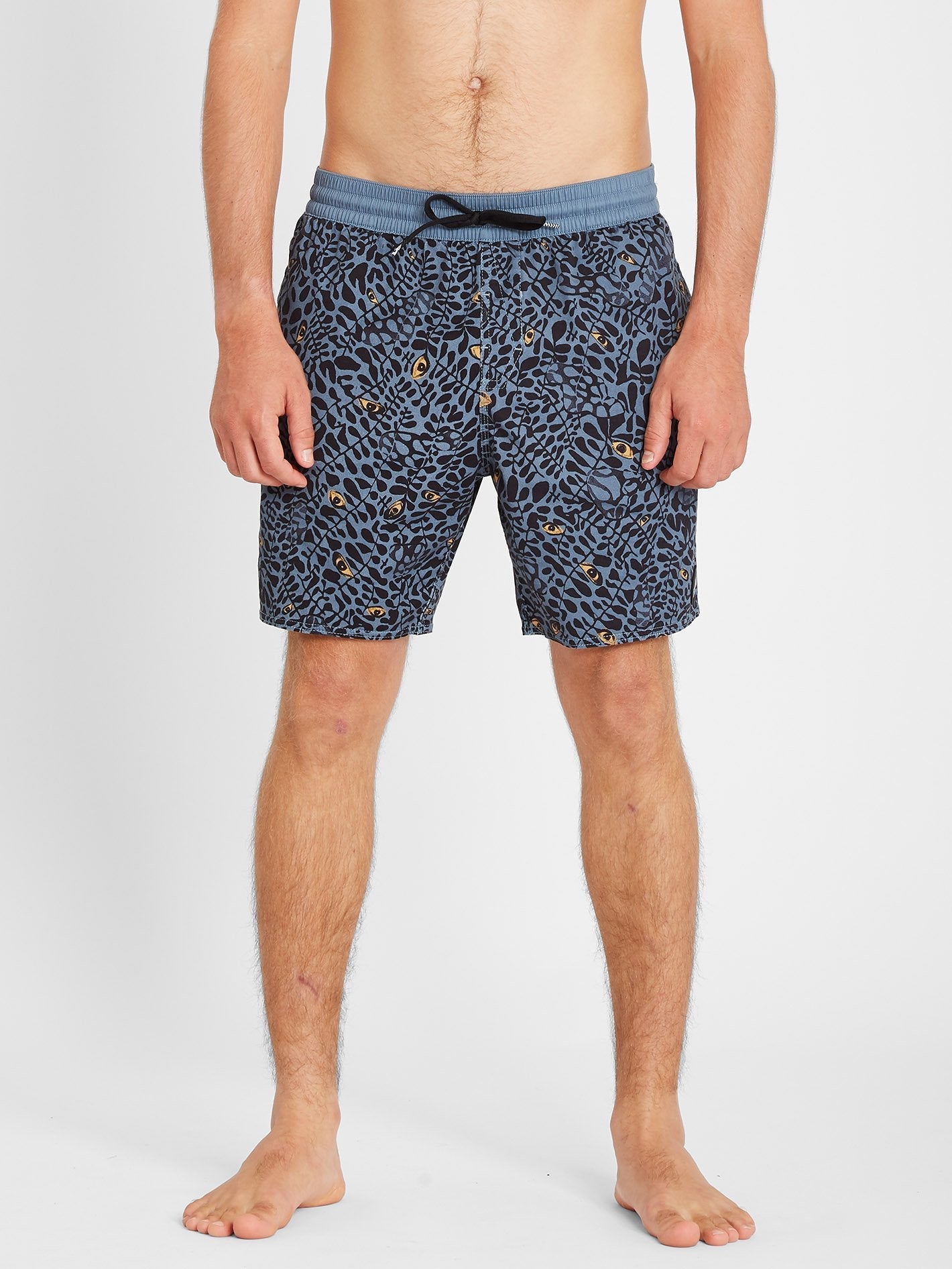 Strange Daze Paisley Trunk 17" Boardshort - China Blue