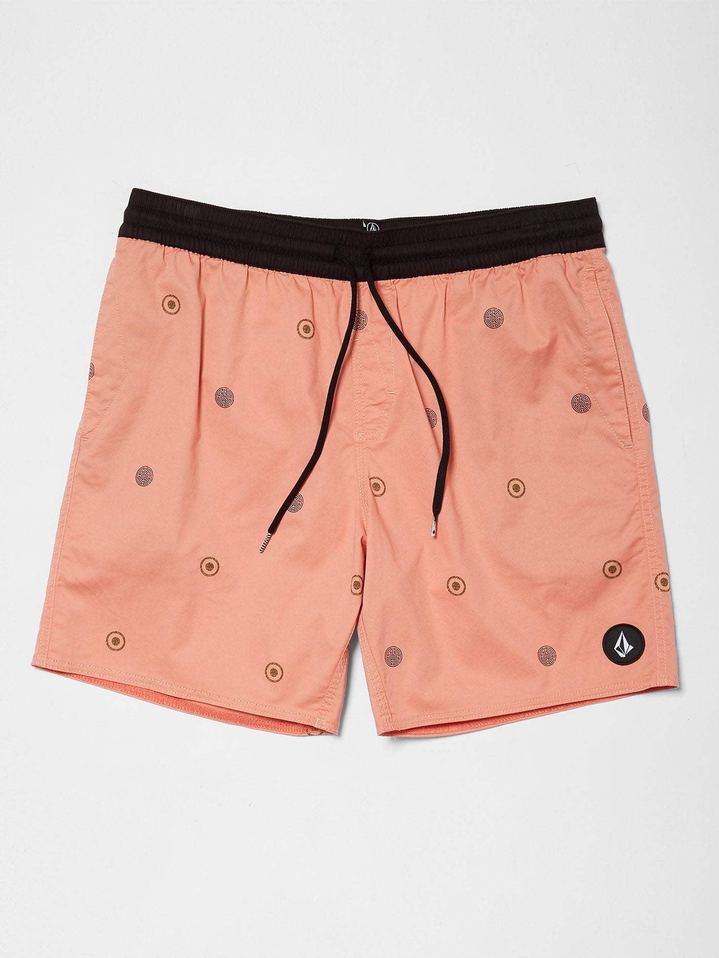 Strange Daze Paisley Trunk 17" Boardshort - Clay Orange