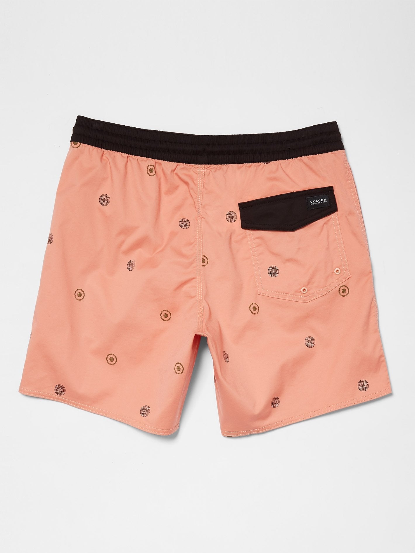 Strange Daze Paisley Trunk 17" Boardshort - Clay Orange