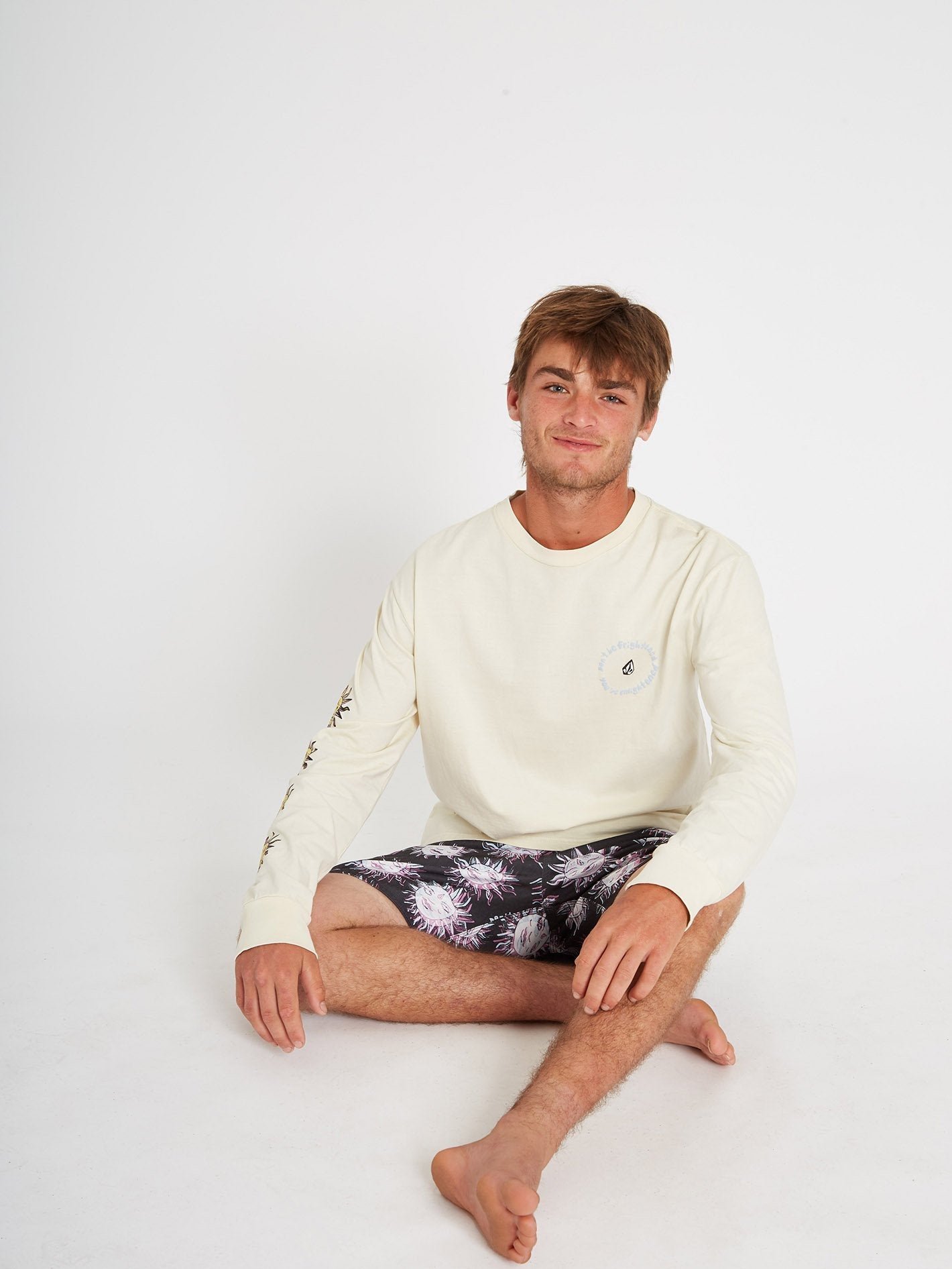 Ozzy Trunk 17" Boardshort - Black