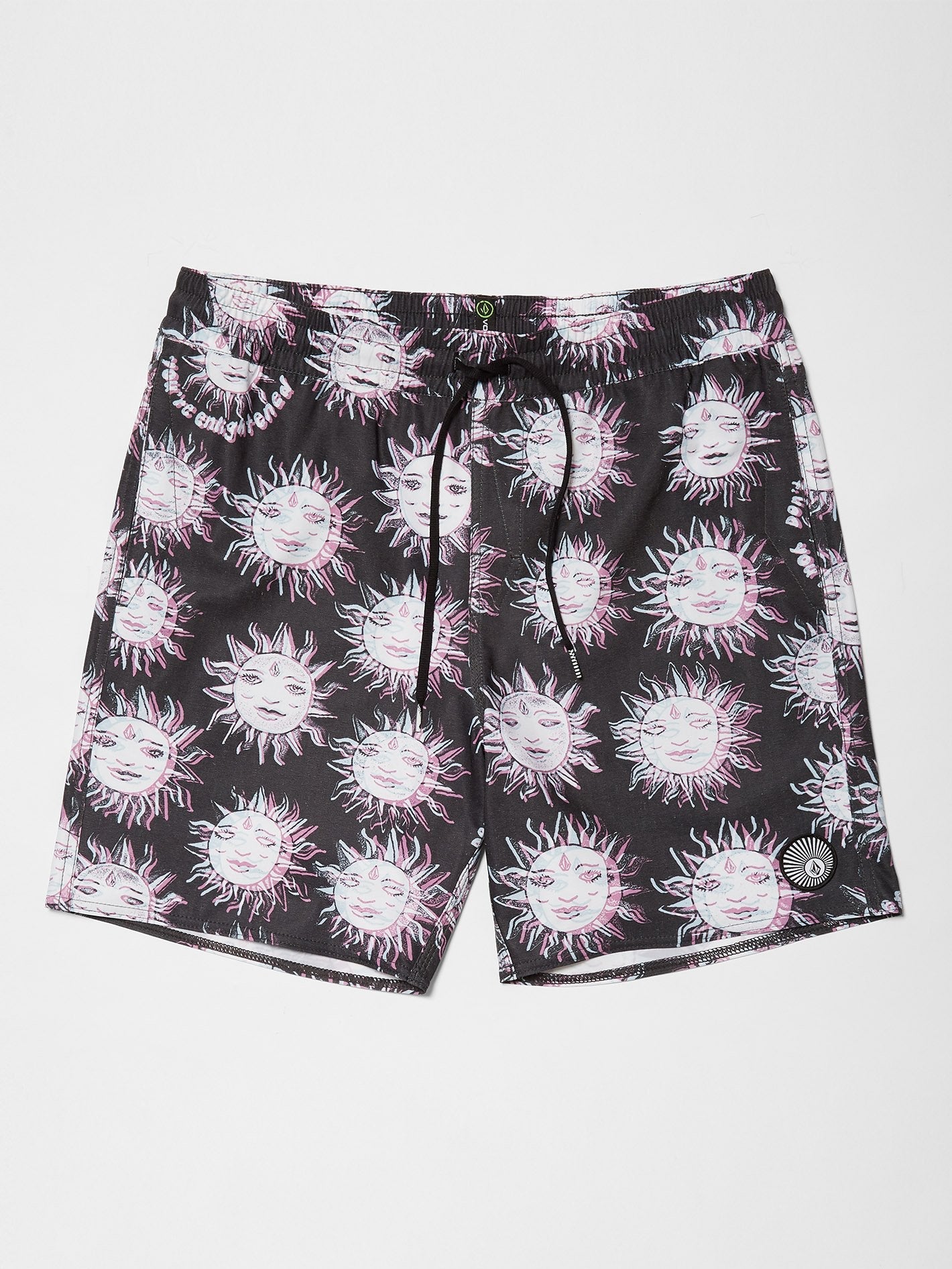 Ozzy Trunk 17" Boardshort - Black