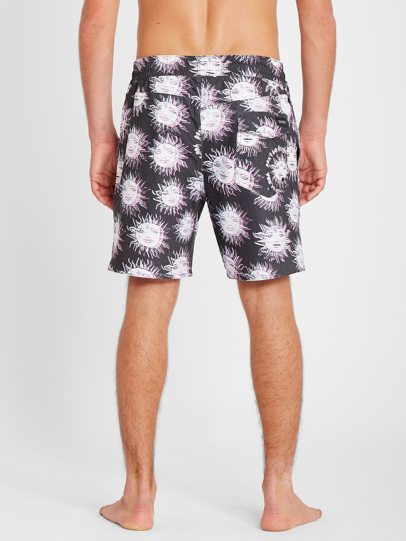 Ozzy Trunk 17" Boardshort - Black