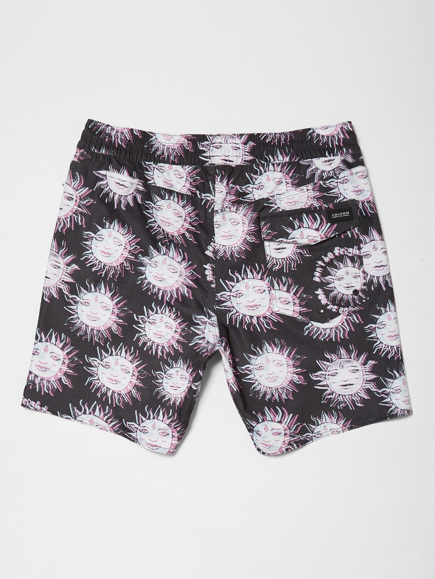 Ozzy Trunk 17" Boardshort - Black