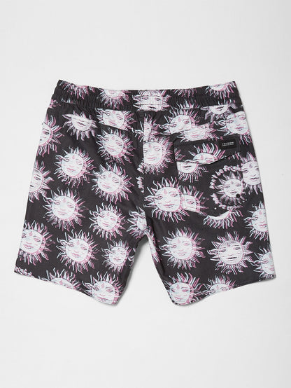 Ozzy Trunk 17" Boardshort - Black