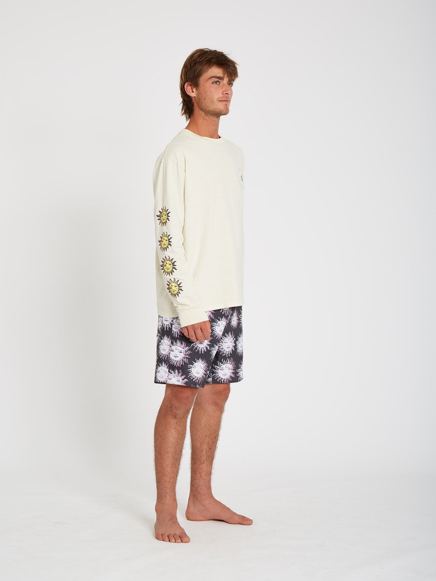 Ozzy Trunk 17" Boardshort - Black