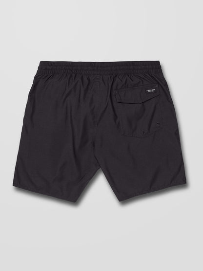 Novelty Trunk 17" Boardshort - BLACK