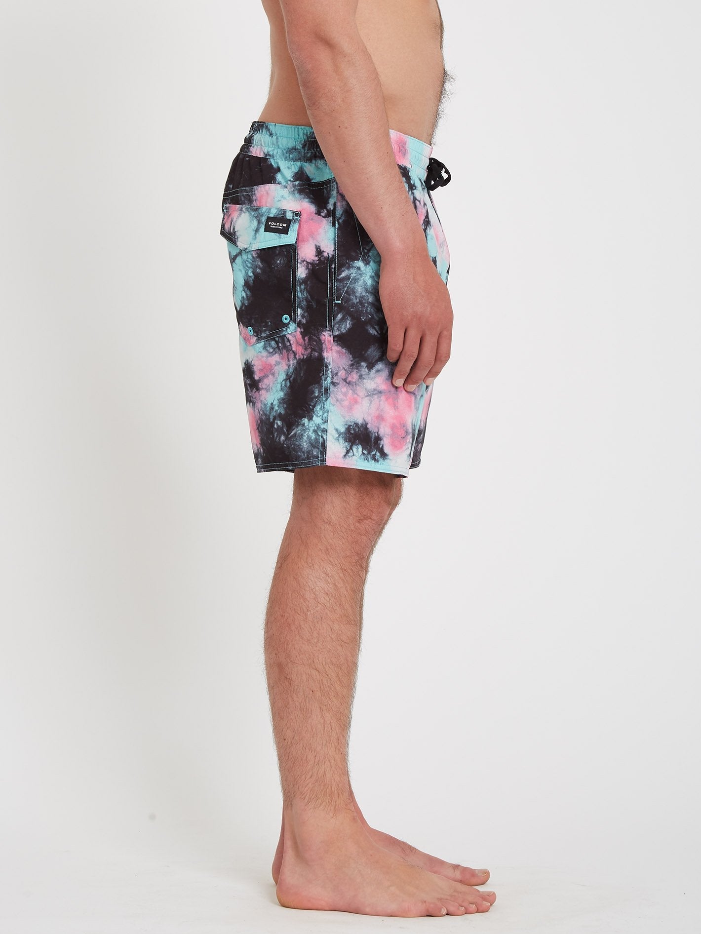 Poly Party Trunk 17" Boardshort - ANTIGUA SAND
