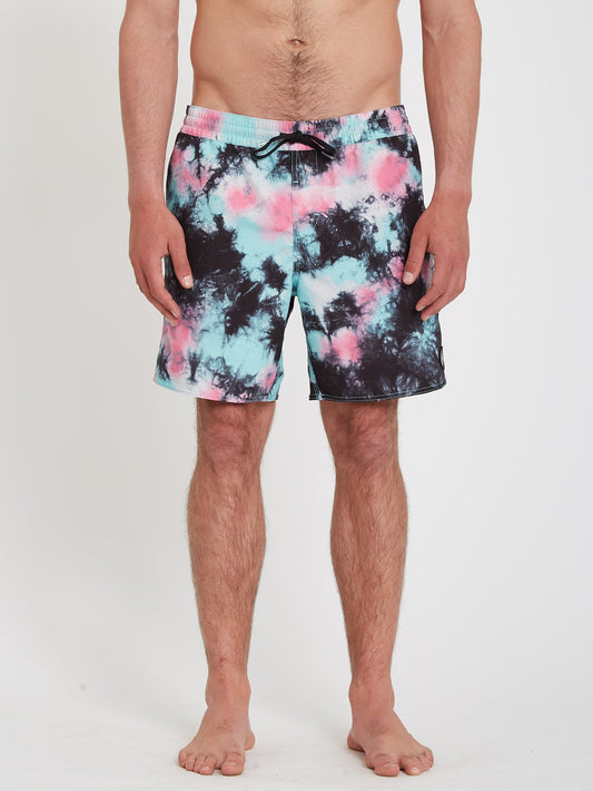 Poly Party Trunk 17" Boardshort - ANTIGUA SAND