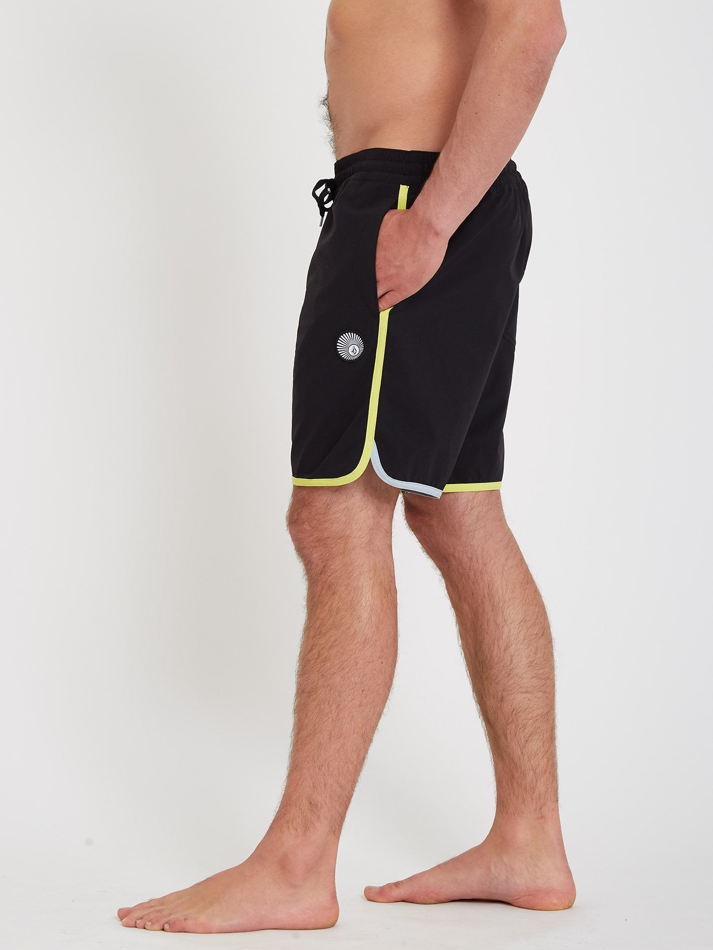 Lido Liberators 17" Boardshort - BLACK