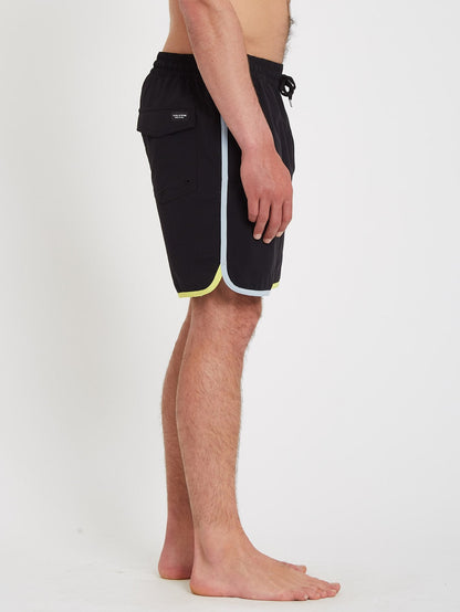 Lido Liberators 17" Boardshort - BLACK