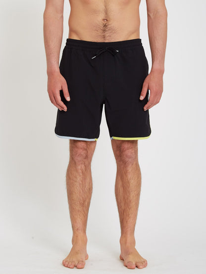 Lido Liberators 17" Boardshort - BLACK