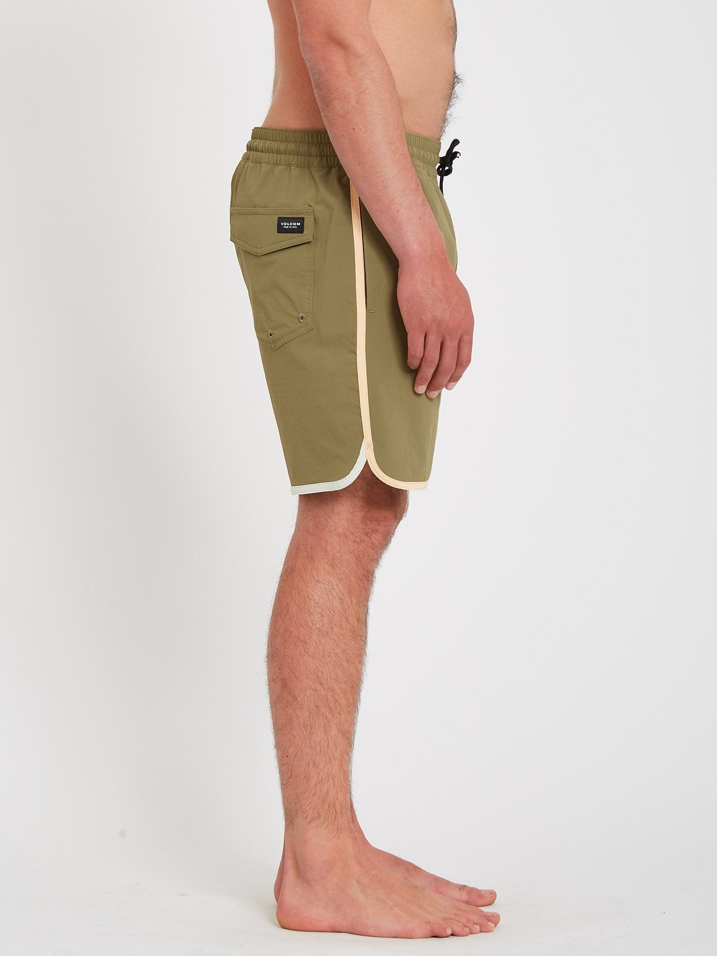Lido Liberators 17" Boardshort - MARTINI OLIVE