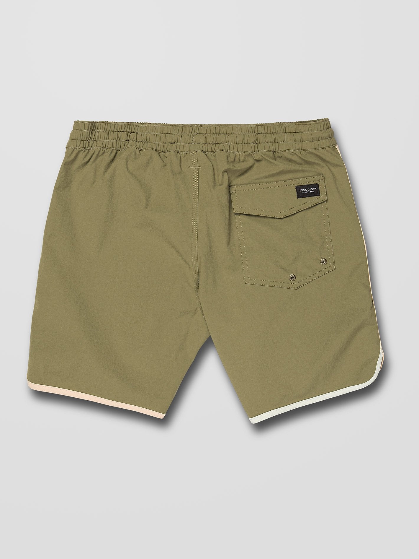 Lido Liberators 17" Boardshort - MARTINI OLIVE