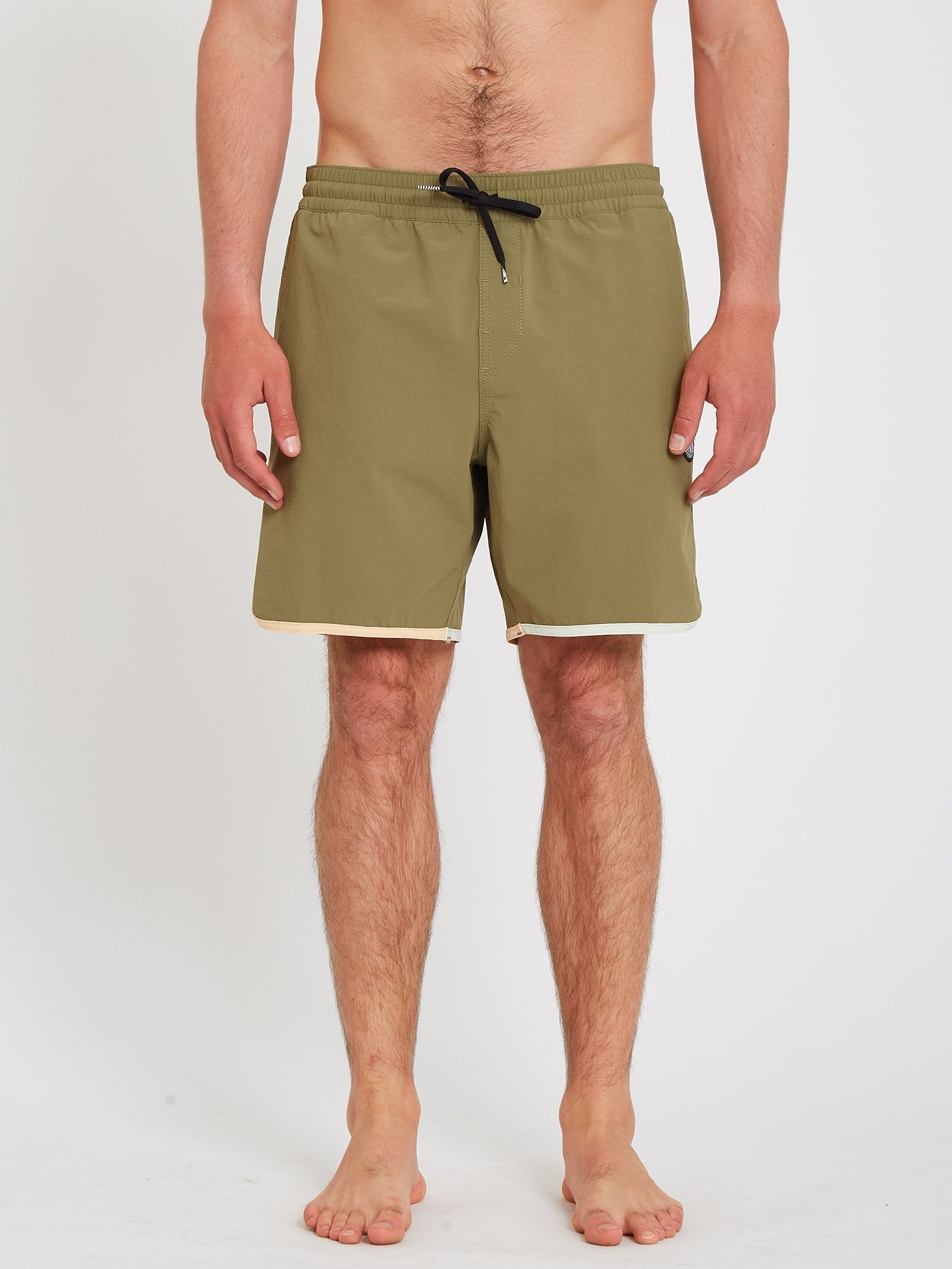 Lido Liberators 17" Boardshort - MARTINI OLIVE