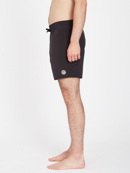 Lido Solid 16" Trunk - BLACK