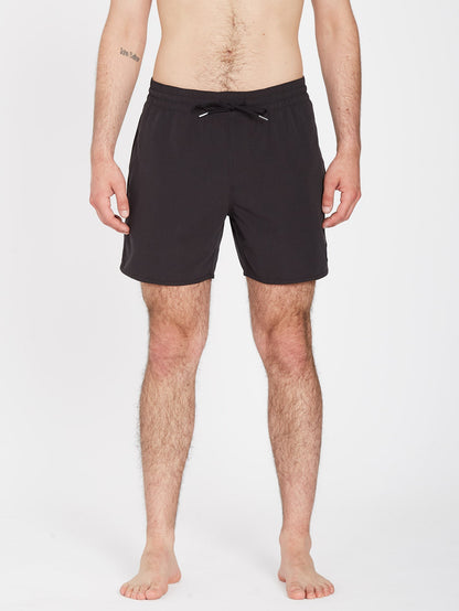 Lido Solid 16" Trunk - BLACK