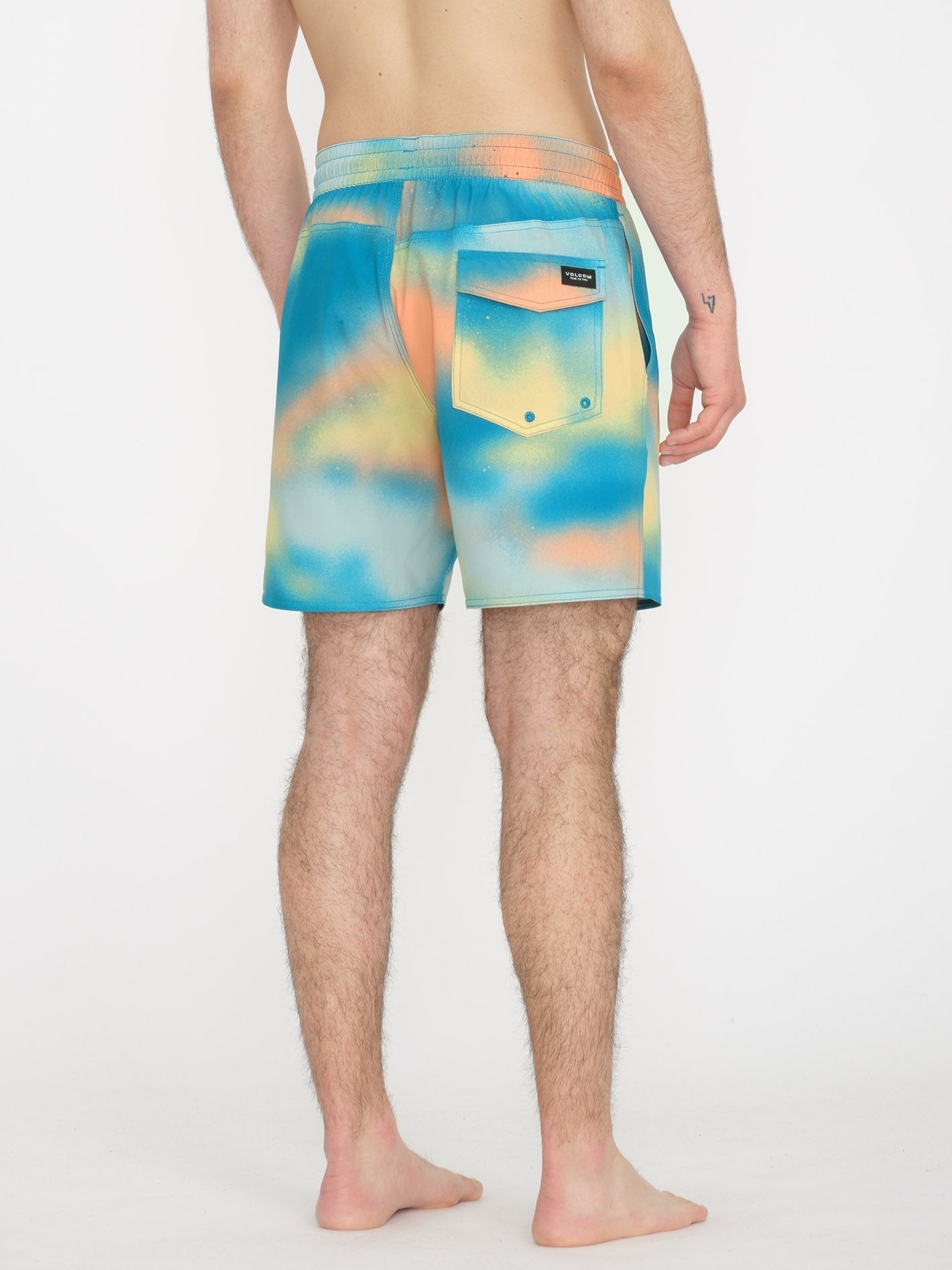 Baffle Trunk 17"Boardshort - SALMON