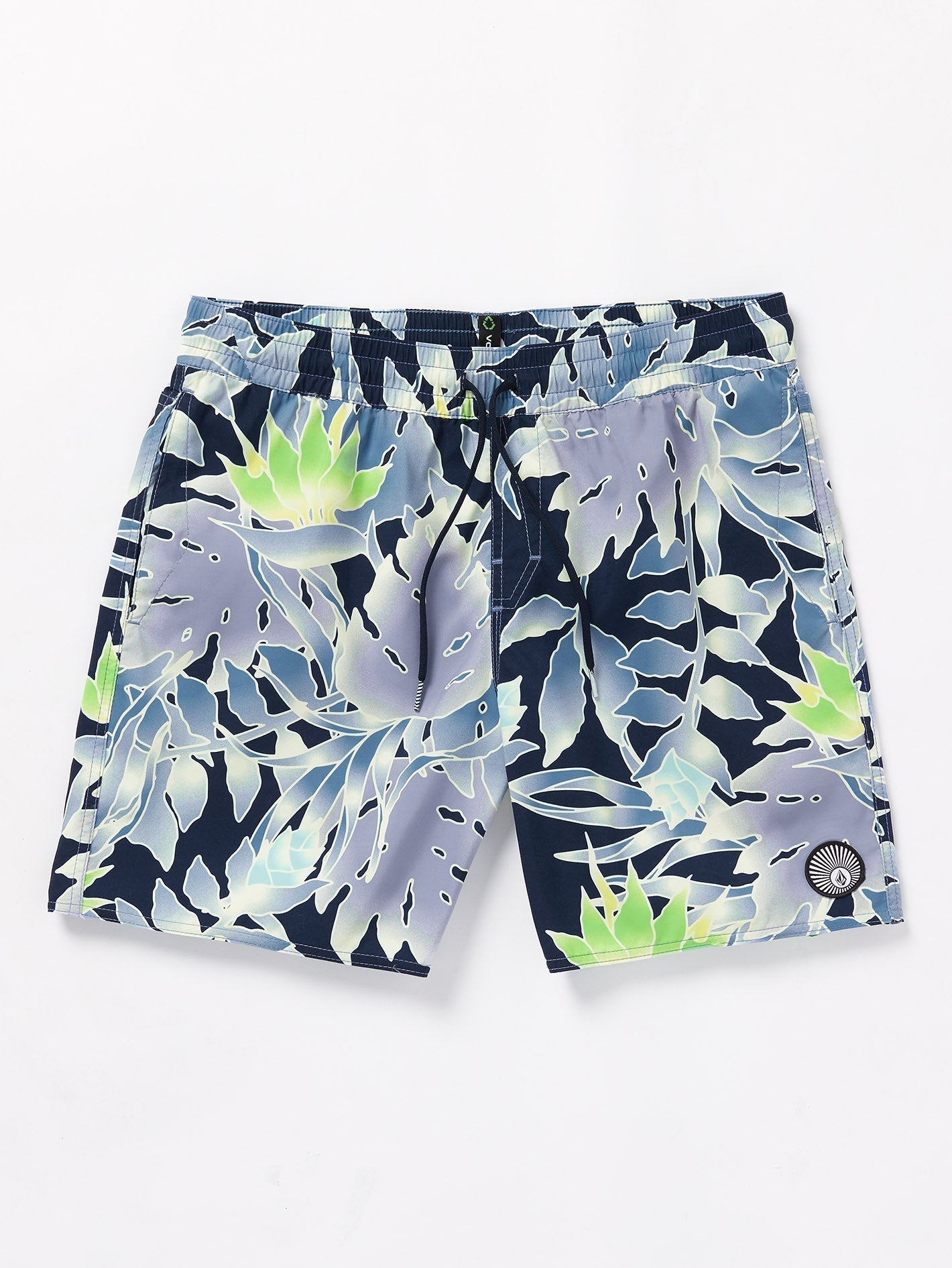 Lido Print Trunk 17" Boardshort - NAVY