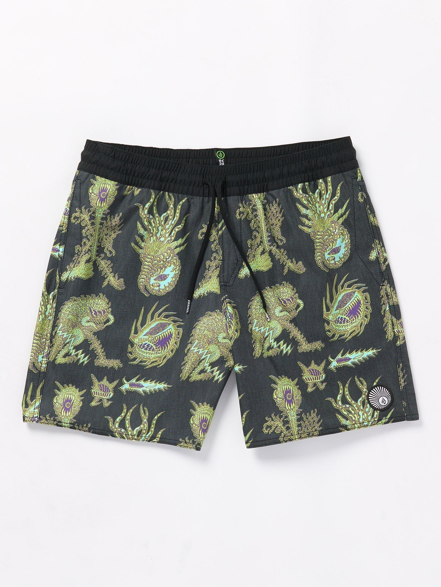 Tetsunori Trunk 17" Boardshort - BLACK