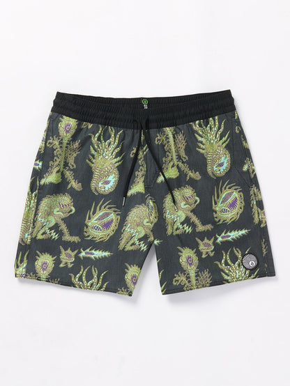 Tetsunori Trunk 17" Boardshort - BLACK