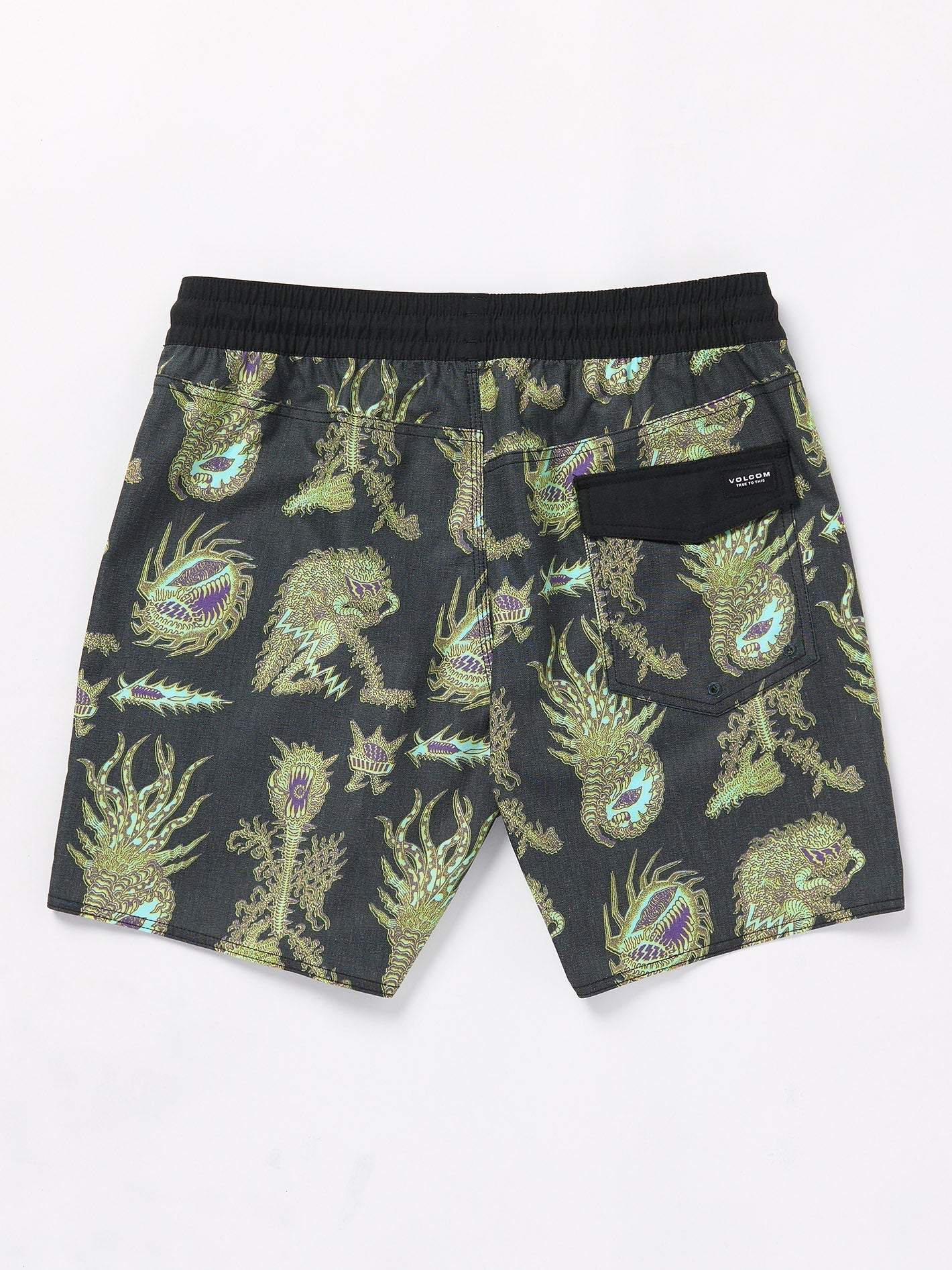Tetsunori Trunk 17" Boardshort - BLACK