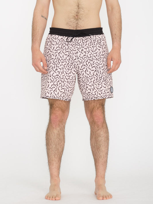Asphalt Beach Trunk 17" Boardshort - LILAC ASH