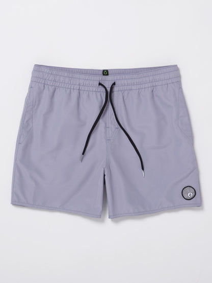 Lido Solid Trunk 16" Boardshort - VIOLET DUST