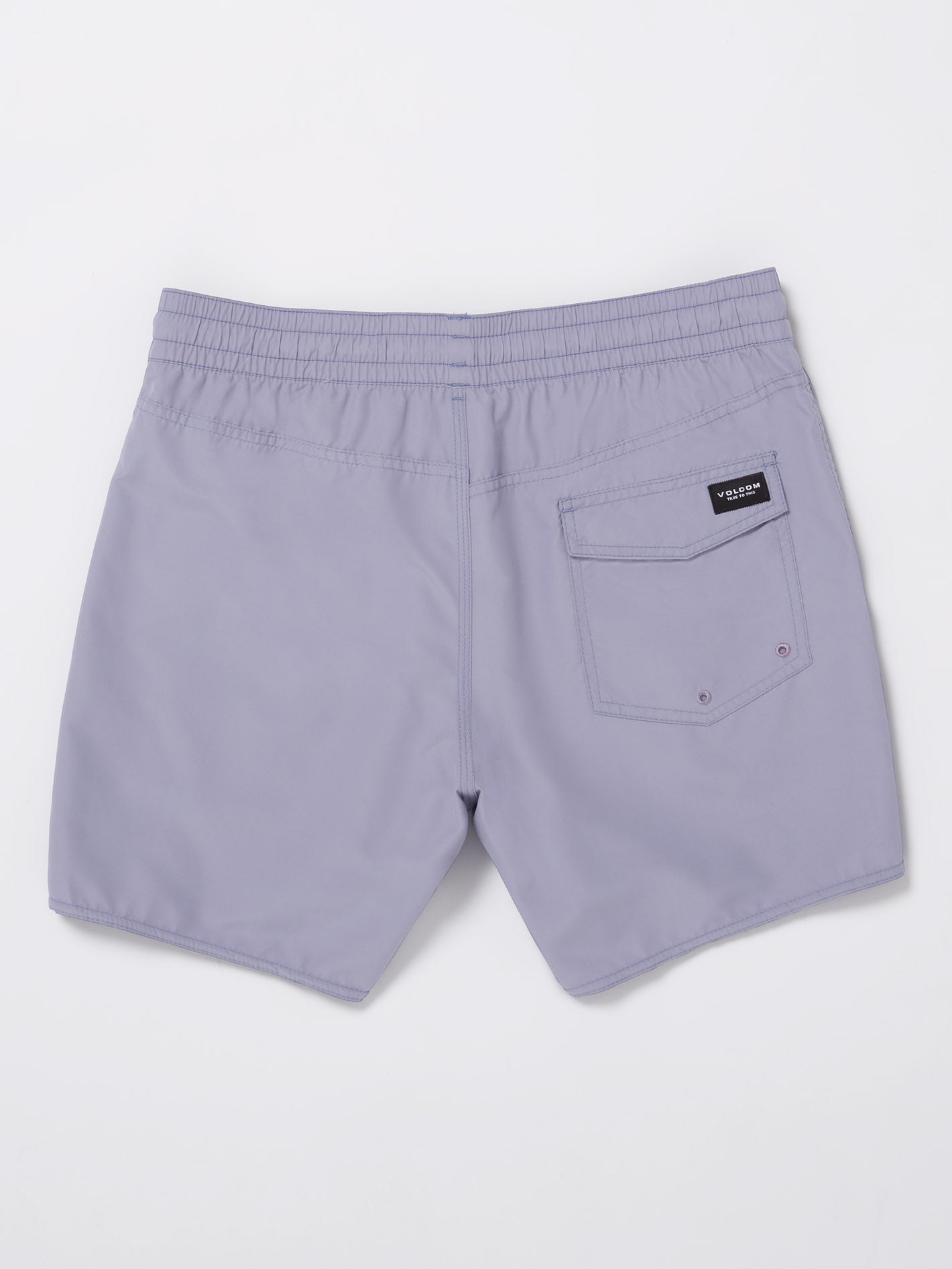 Lido Solid Trunk 16" Boardshort - VIOLET DUST
