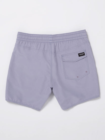 Lido Solid Trunk 16" Boardshort - VIOLET DUST