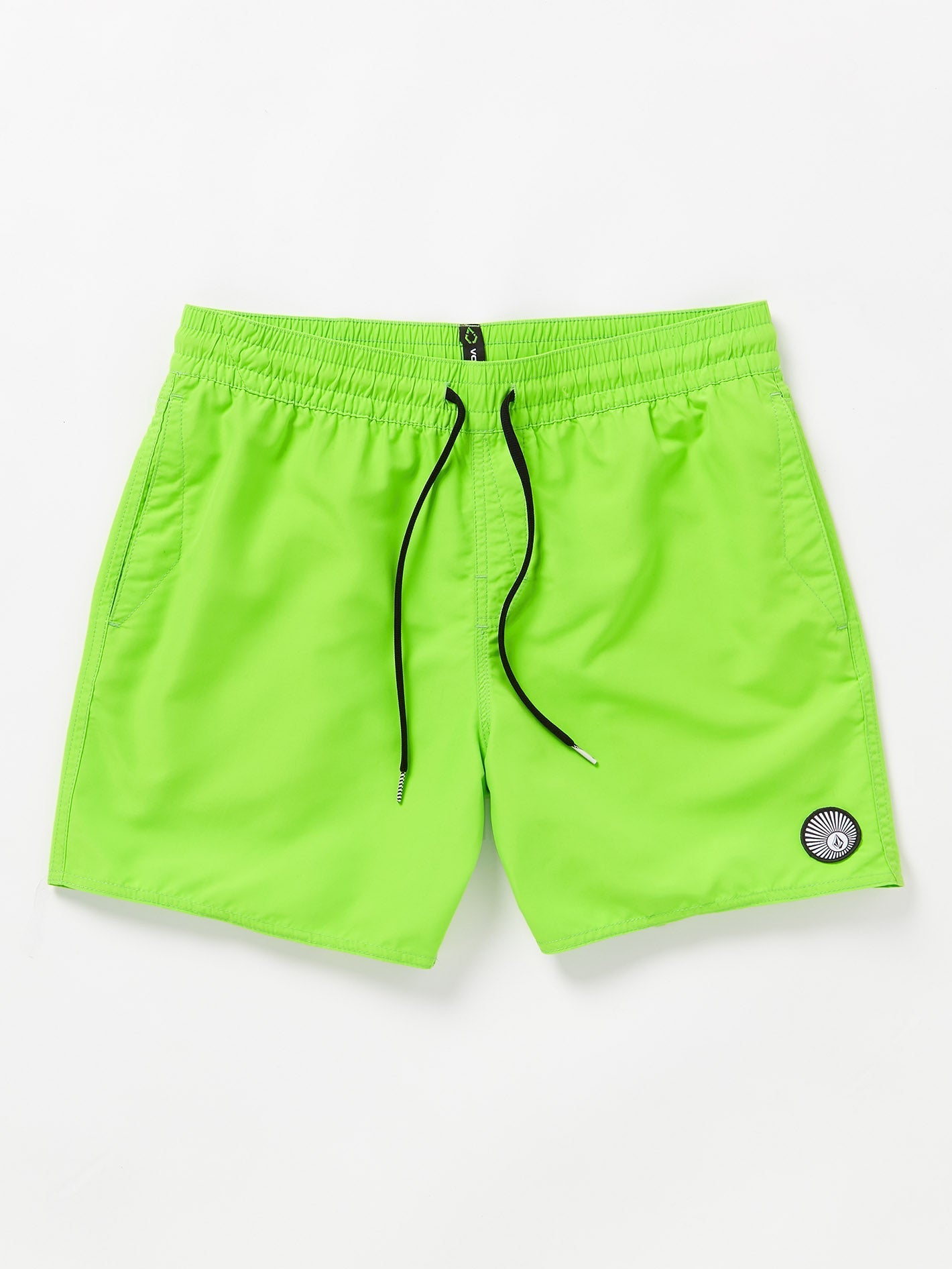 Lido Solid Trunk 16" Boardshort - ELECTRIC GREEN
