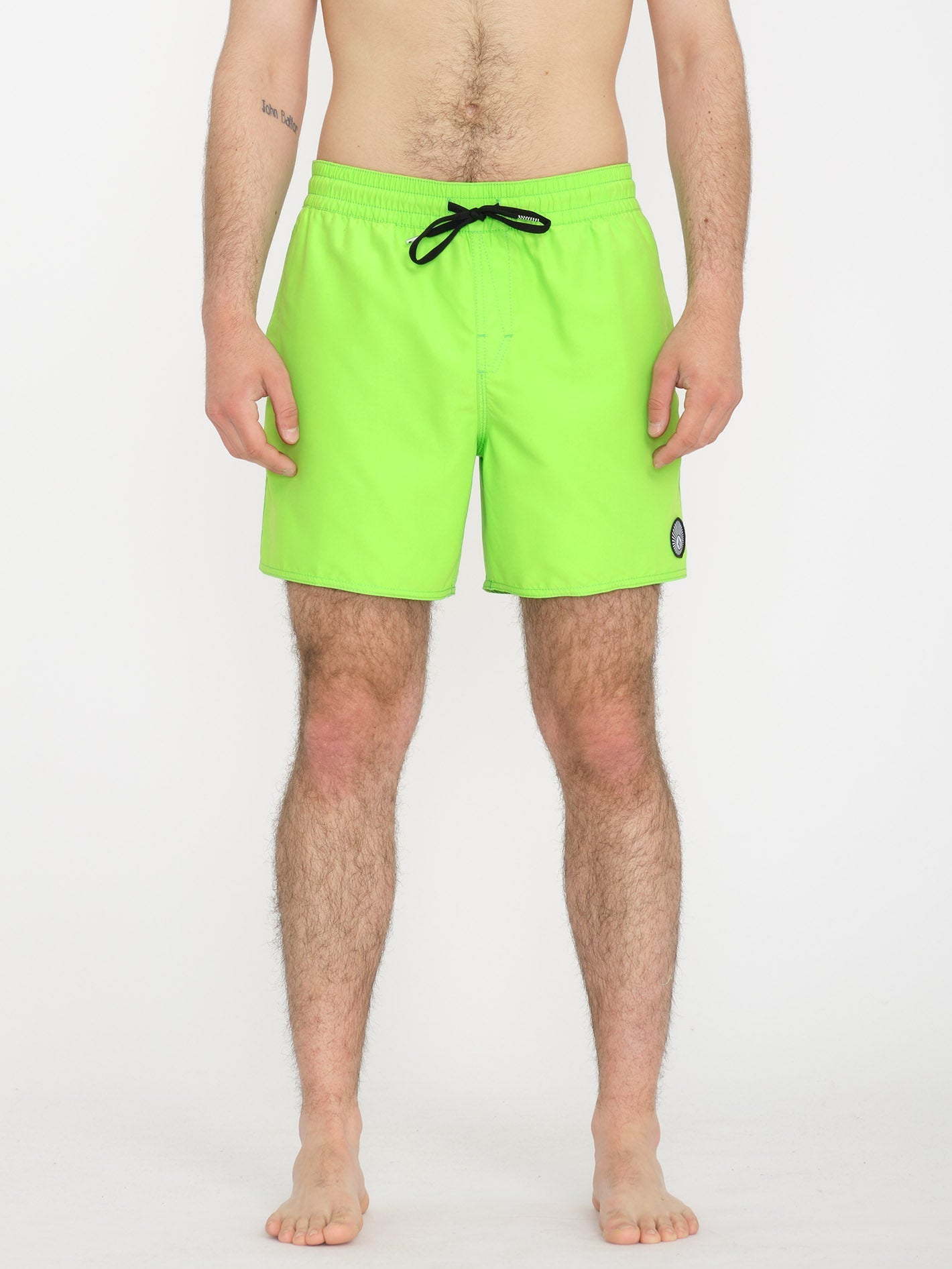 Lido Solid Trunk 16" Boardshort - ELECTRIC GREEN