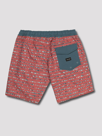 Stripe Dot Trunks 18" Boardshort - Sea Navy