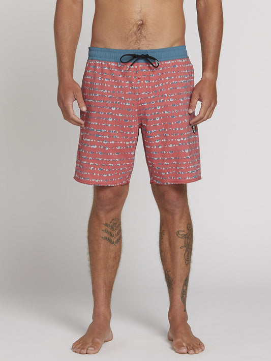 Stripe Dot Trunks 18" Boardshort - Sea Navy